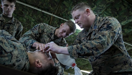 First Aid training