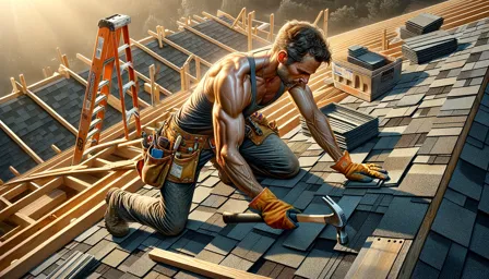 How To Install Roof Shingles Excellent Laborer